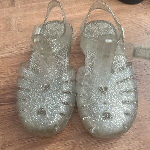 Sparkly Kids Jelly Sandals